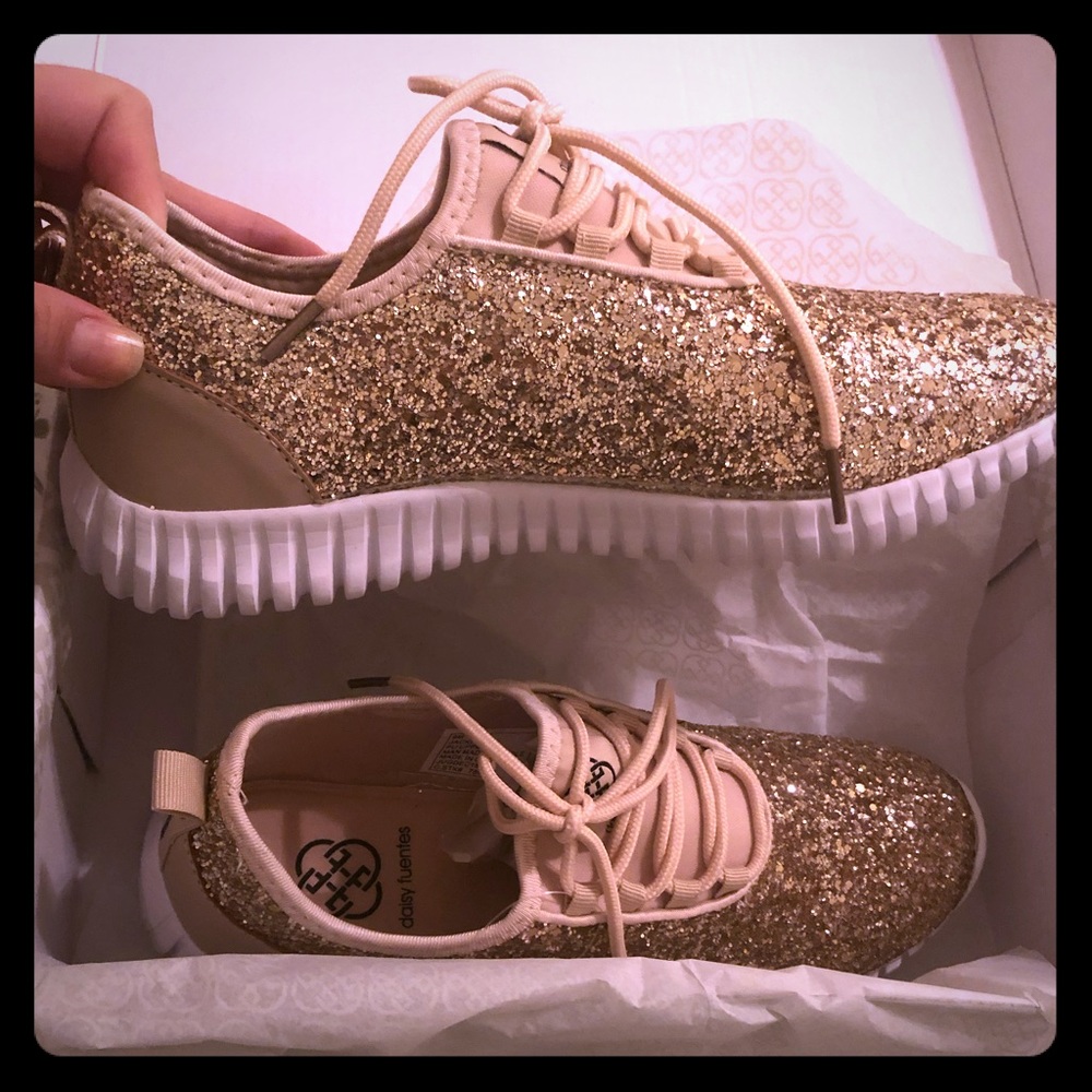 Beautiful sparkling shoes!